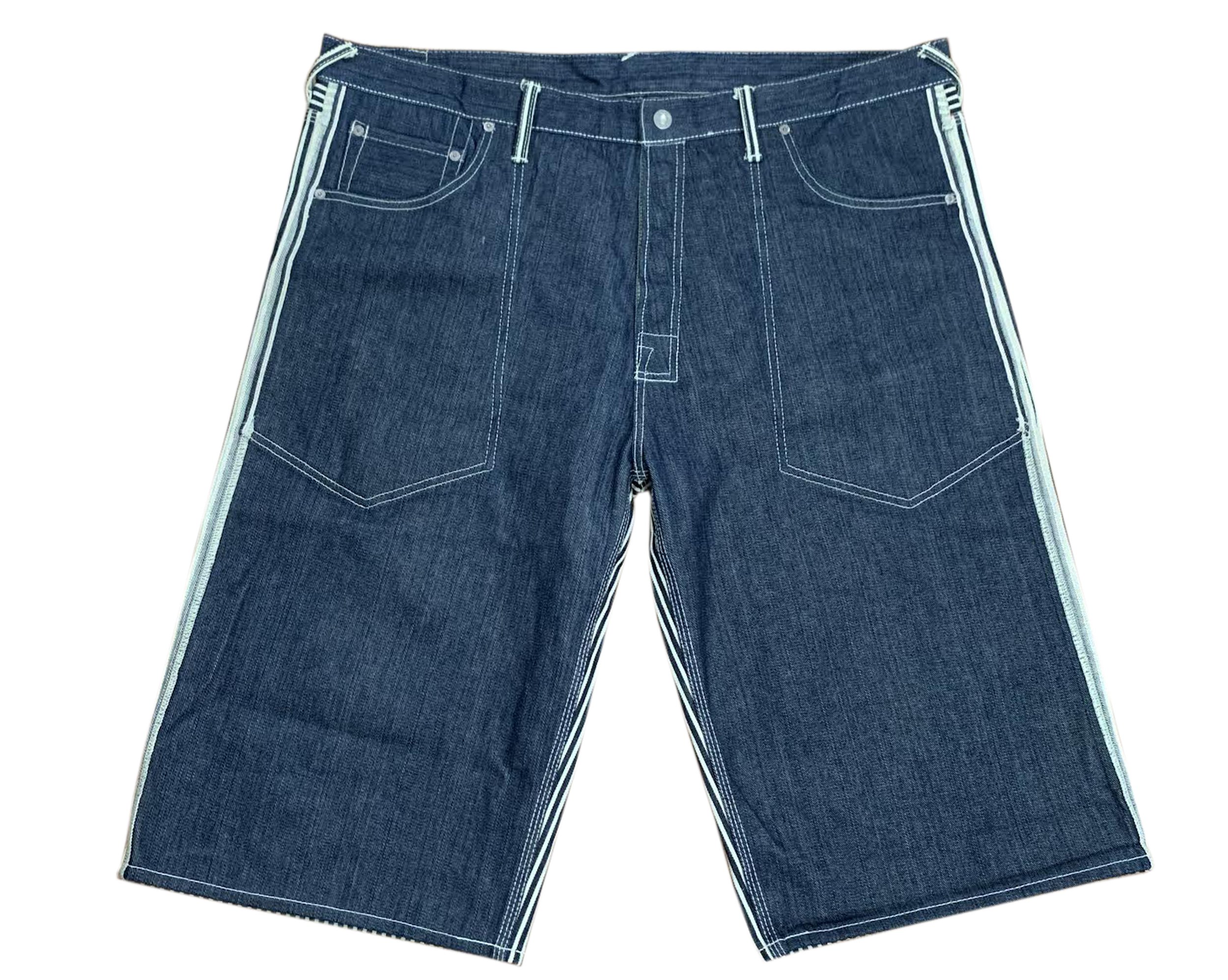 Vintage Evisu Denim Shorts (Size 42) — RootsBK